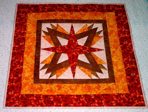 Switzerland Block Table Runner