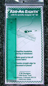 6" Add-An-Eighth Ruler-HALF PRICE