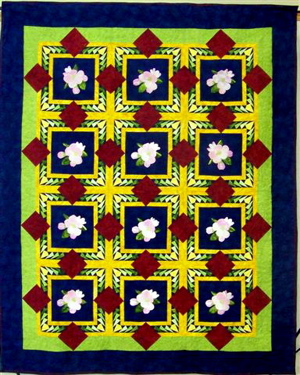 Kalamazoo Log Cabin Quilters 2009 Raffle Quilt