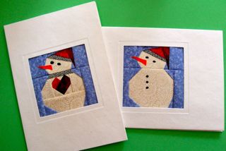 Snowman Patterns for Keepsake Cards or Ornaments-NEW!!