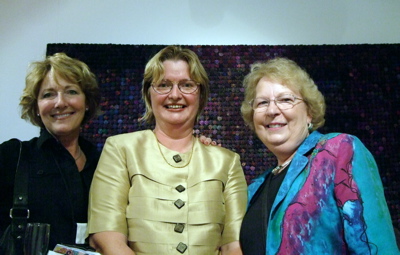 Beth Hayes, Anne Scott and me chatting away