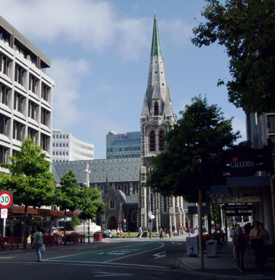 Cathedral in Christchurch