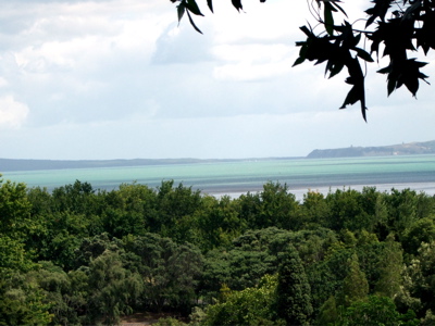 Beautiful water views from the gardens.