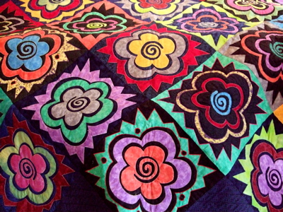 Colorful quilt