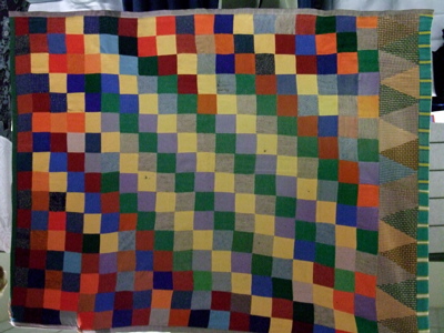 This was an early wool quilt.